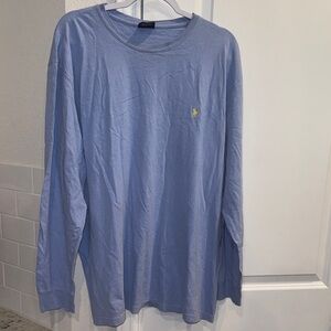 Polo by Ralph Lauren unisex light Blue Long Sleeve Tee